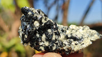 Natural Schorl Black Tourmaline Specimens x 70 From Erongo, Namibia - Toprock Gemstones and Minerals 