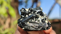 Natural Schorl Black Tourmaline Specimens x 70 From Erongo, Namibia - Toprock Gemstones and Minerals 