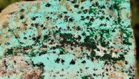 Natural Drusy Chrysocolla & Malachite Dolomite Specimens x 3 From Likasi, Congo - Toprock Gemstones and Minerals 
