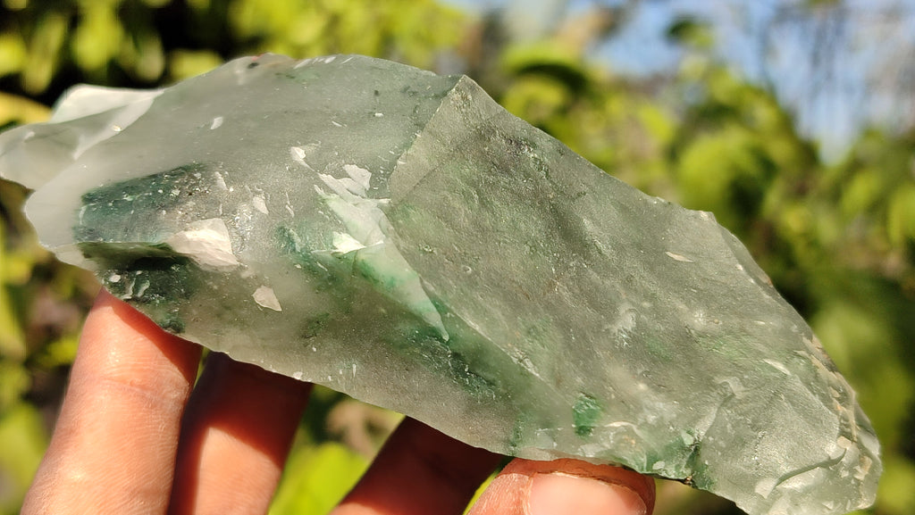 Natural Rough Jade Cobbed Specimens x 12 From Swaziland - Toprock Gemstones and Minerals 