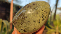 Polished Green Leopard Stone Free Forms  x 6 From Zimbabwe - Toprock Gemstones and Minerals 
