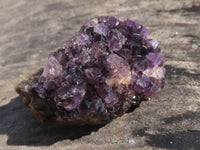 Natural Mini to Small Dark "Amethystos" Amethyst Clusters x 38 From Kwaggafontein, South Africa - TopRock