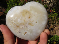 Polished Stunning Agate Hearts x 4 From Madagascar - Toprock Gemstones and Minerals 