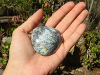 Polished Dendritic Opal Galet / Palm Stone x 12 from Madagascar - Toprock Gemstones and Minerals 