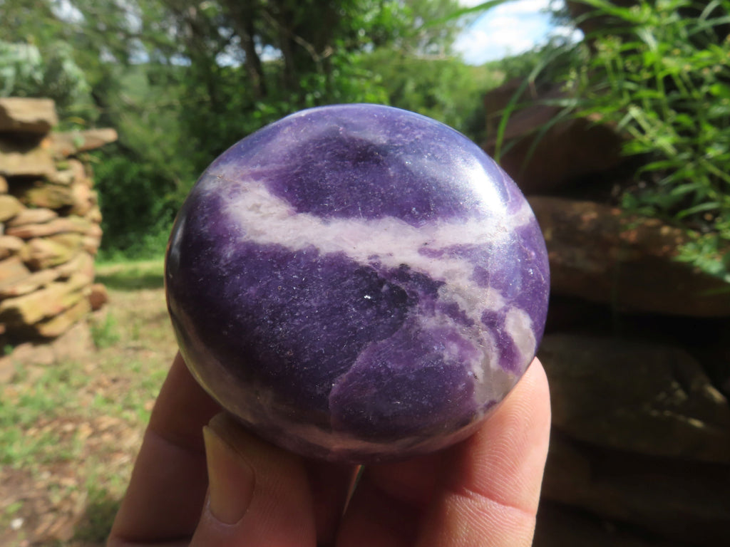 Polished Gem Lithium Mica Lepidolite Gallets / Free Forms -  x Sold per Kg  From Zimbabwe - TopRock