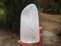 Polished Clear Quartz Standing Free Forms x 4 From Madagascar - Toprock Gemstones and Minerals 
