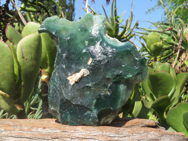 Natural Emeralds Chrysoprase Mtorolite Plates x 3 From Mutorashanga, Zimbabwe - TopRock