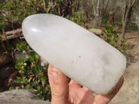 Polished Clear Quartz Standing Free Forms x 4 From Madagascar - Toprock Gemstones and Minerals 