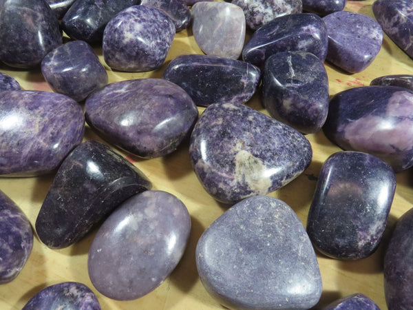 Polished Large Gem Lithium Mica Lepidolite Free Forms -  x Sold per 2 Kg  From Zimbabwe - TopRock
