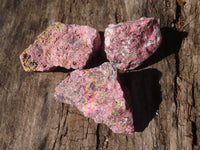 Natural Rough Rhodonite Cobbed Specimens  x 17 From Zimbabwe - TopRock