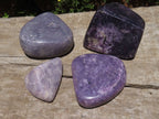 Polished Large Gem Lithium Mica Lepidolite Free Forms -  x Sold per 2 Kg  From Zimbabwe - TopRock