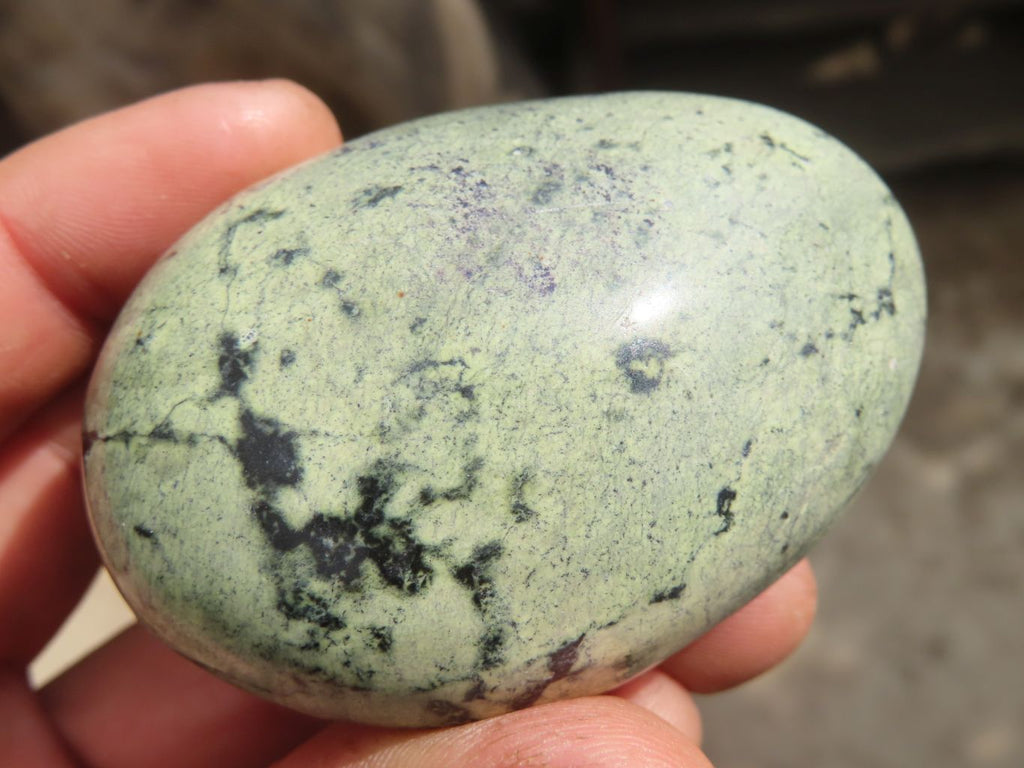 Polished Leopard stone Gallets  x 12 From Inyanga, Zimbabwe - Toprock Gemstones and Minerals 