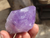 Natural Jacaranda Amethyst Crystals x 12 From Mumbwa, Zambia - Toprock Gemstones and Minerals 
