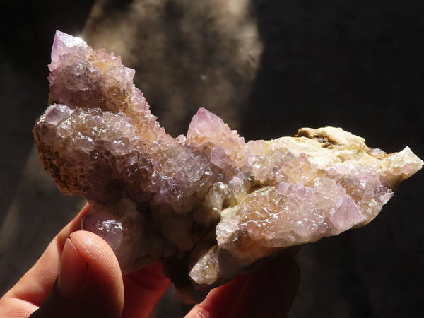 Natural Mixed Selection Of Spirit Quartz Clusters x 6 From Boekenhouthoek, South Africa - Toprock Gemstones and Minerals 