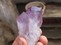 Natural Jacaranda Amethyst Crystals x 12 From Mumbwa, Zambia - Toprock Gemstones and Minerals 