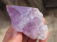 Natural Jacaranda Amethyst Crystals x 12 From Mumbwa, Zambia - Toprock Gemstones and Minerals 