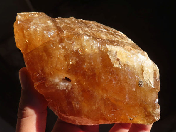 Natural Honey Aragonite Etched & Cobbed Pieces  x 3 From Namibia - Toprock Gemstones and Minerals 
