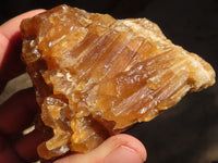 Natural Honey Aragonite Etched & Cobbed Pieces  x 3 From Namibia - Toprock Gemstones and Minerals 