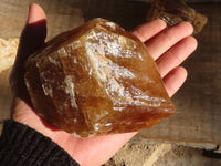 Natural Honey Aragonite Etched & Cobbed Pieces  x 3 From Namibia - Toprock Gemstones and Minerals 
