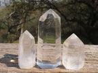 Polished Small Semi Optic to Optic Quartz Points  x 27 From Mandrosonoro, Madagascar - TopRock