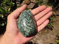 Polished Rare Emerald In Matrix Standing Free Forms  x 3 From Sandawana, Zimbabwe - Toprock Gemstones and Minerals 