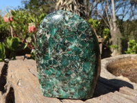 Polished Rare Emerald In Matrix Standing Free Forms  x 3 From Sandawana, Zimbabwe - Toprock Gemstones and Minerals 