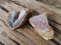 Natural Dark Amethyst Clusters x 15 From Zululand, South Africa - Toprock Gemstones and Minerals 
