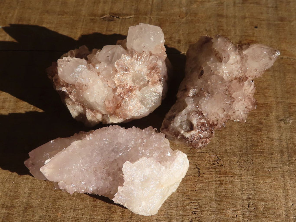 Natural Small Mixed Spirit Quartz Clusters x 38 From Boekenhouthoek, South Africa - Toprock Gemstones and Minerals 