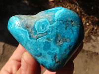 Polished Blue Shattuckite Free Forms  x 6 From Kaokoveld, Namibia - Toprock Gemstones and Minerals 
