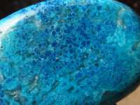 Polished Blue Shattuckite Free Forms  x 6 From Kaokoveld, Namibia - Toprock Gemstones and Minerals 