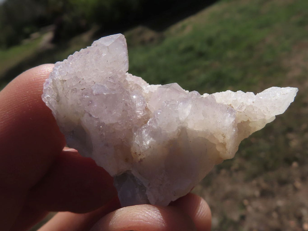 Natural Selection Of Small Smokey-White Spirit Quartz Clusters  x 63 From Boekenhouthoek, South Africa - TopRock