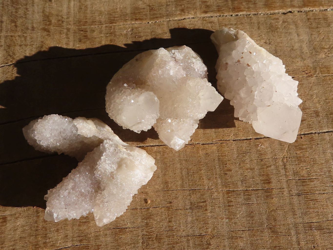 Natural White Spirit Quartz Specimens x 70 From Boekenhouthoek, South Africa - Toprock Gemstones and Minerals 