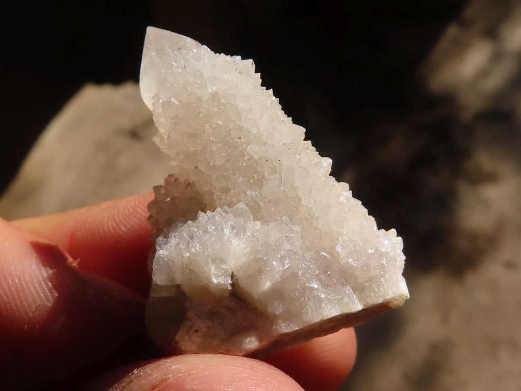 Natural White Spirit Quartz Specimens x 70 From Boekenhouthoek, South Africa - Toprock Gemstones and Minerals 