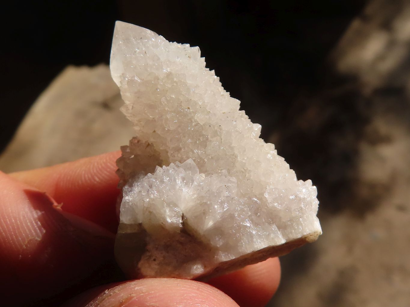 Natural White Spirit Quartz Specimens x 70 From Boekenhouthoek, South Africa - Toprock Gemstones and Minerals 
