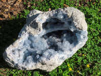 Natural Exceptional Huge Crystalline Blue Celestite Geode x 1 From Sakoany, Madagascar