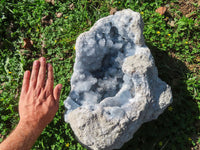 Natural Exceptional Huge Crystalline Blue Celestite Geode x 1 From Sakoany, Madagascar