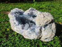 Natural Exceptional Huge Crystalline Blue Celestite Geode x 1 From Sakoany, Madagascar