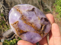 Polished Dream Amethyst Standing Free Forms x 6 From Ambatondrazaka, Madagascar