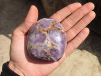 Polished Dream Amethyst Standing Free Forms x 6 From Ambatondrazaka, Madagascar