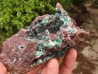 Natural Rare Ball Malachite On Quartz & Dolomite Specimens  x 3 From Kambove, Congo - Toprock Gemstones and Minerals 