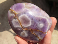 Polished Dream Amethyst Standing Free Forms x 6 From Ambatondrazaka, Madagascar