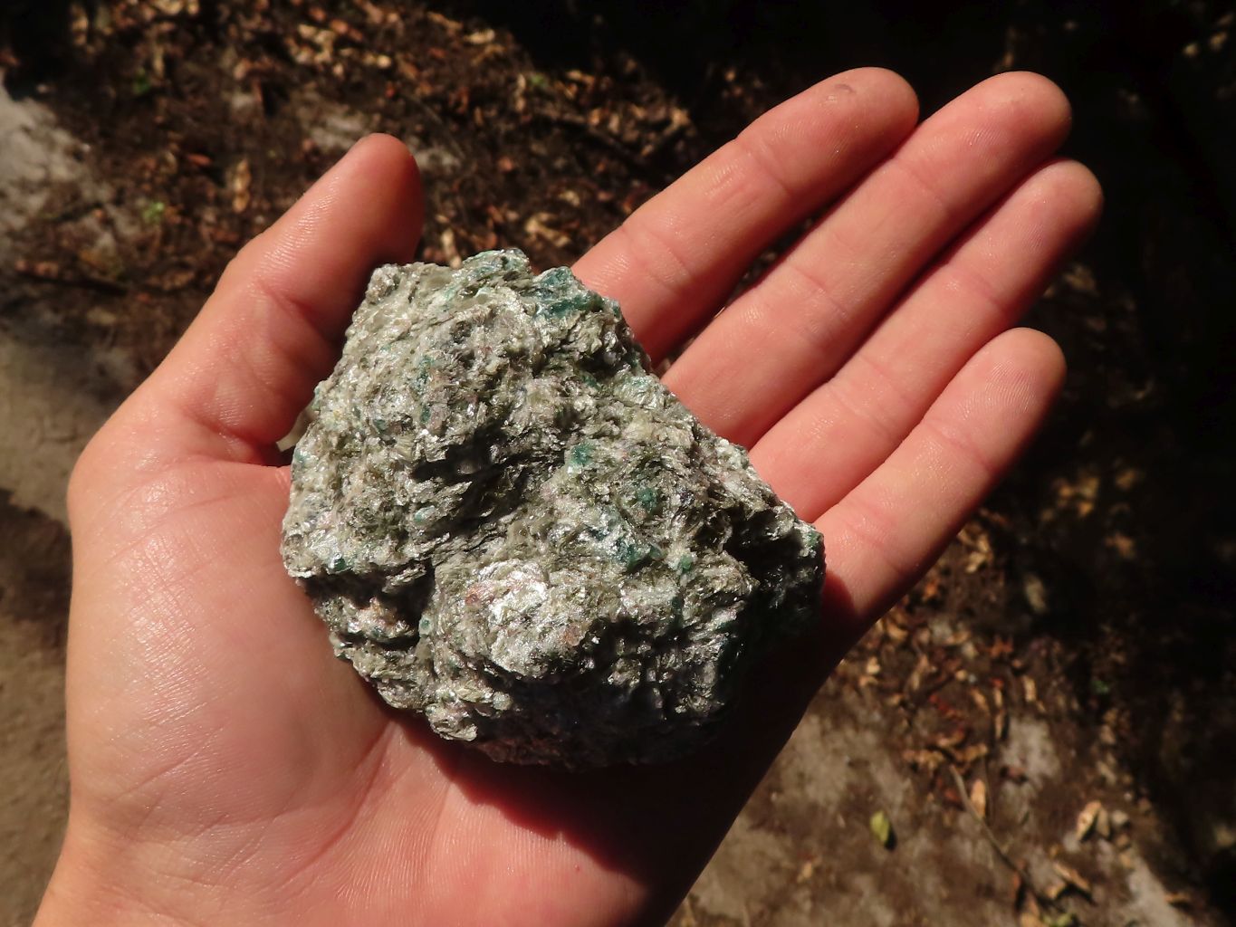 Natural Rare Emerald Mica In Matrix Cobbed Specimens x 6 From Mutoko, Zimbabwe - Toprock Gemstones and Minerals 