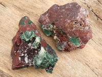 Natural Rare Ball Malachite On Quartz & Dolomite Specimens  x 3 From Kambove, Congo - Toprock Gemstones and Minerals 