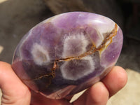 Polished Dream Amethyst Standing Free Forms x 6 From Ambatondrazaka, Madagascar