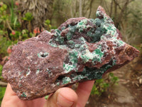 Natural Rare Ball Malachite On Quartz & Dolomite Specimens  x 3 From Kambove, Congo - Toprock Gemstones and Minerals 