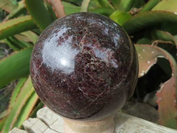 Polished Small to Medium Sized Garnet Spheres x 4 From Madagascar - TopRock