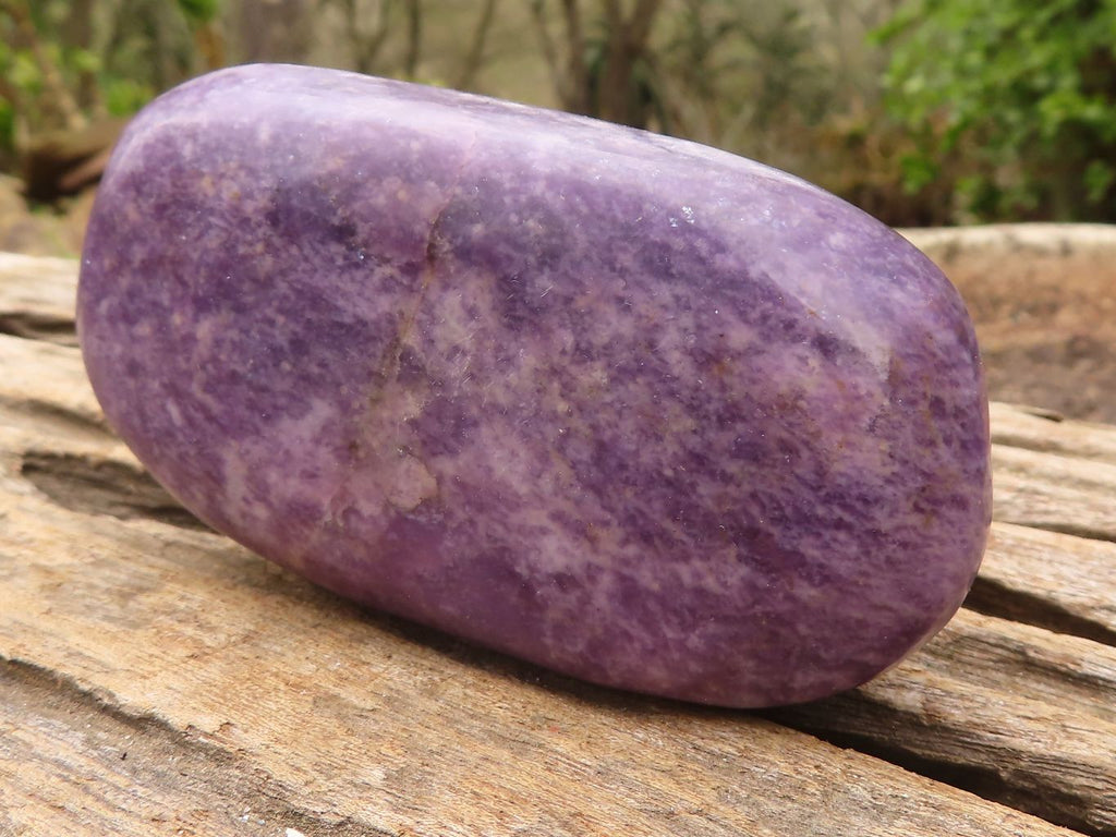 Polished Purple Lepidolite Free Forms  x 6 From Zimbabwe - Toprock Gemstones and Minerals 