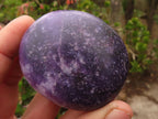 Polished Purple Lepidolite Free Forms  x 6 From Zimbabwe - Toprock Gemstones and Minerals 