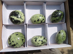 Polished Leopard stone Gallets  x 6 From Zimbabwe - Toprock Gemstones and Minerals 
