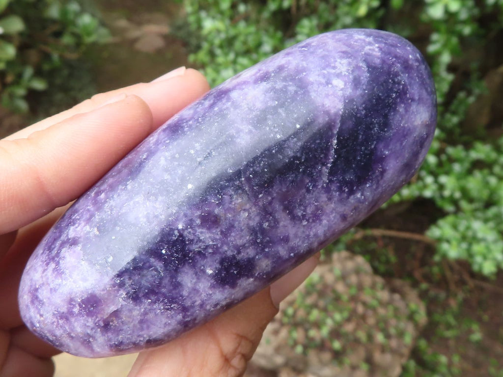 Polished Extra Large Purple Lepidolite Free Forms x 6 From Zimbabwe - TopRock